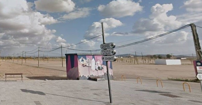 Zona del ferial de Miajadas 