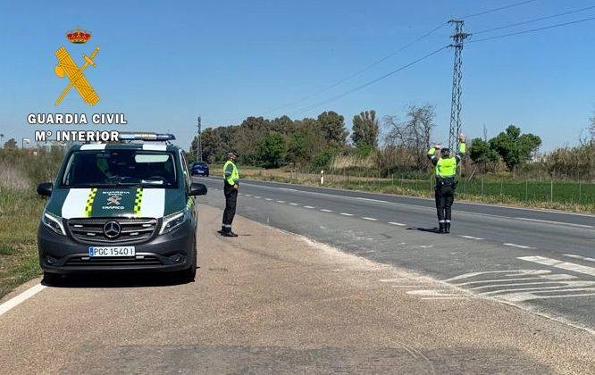 Control realizado por la Guardia Civil 