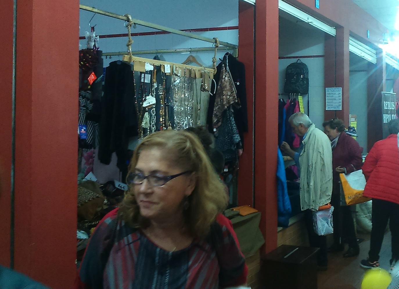 I Edición de la Feria de Gangas de Invierno, celebrada en el Mercado de Abastos en 2019 
