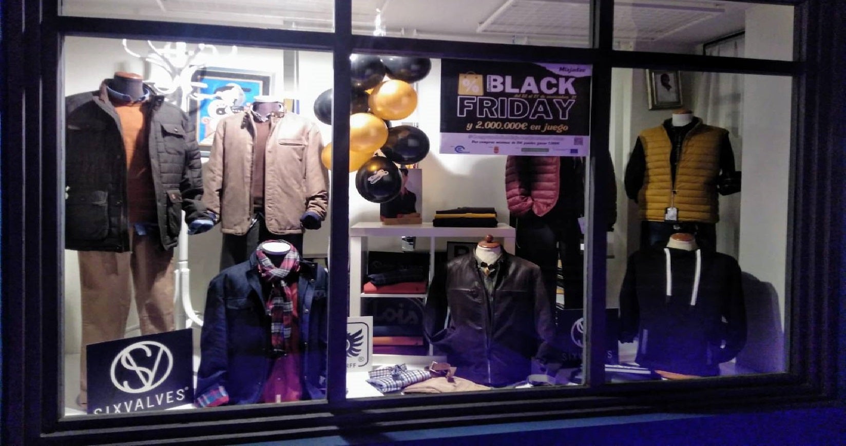 Uno de los comercios miajadeños adheridos a la iniciativa del Black Friday 