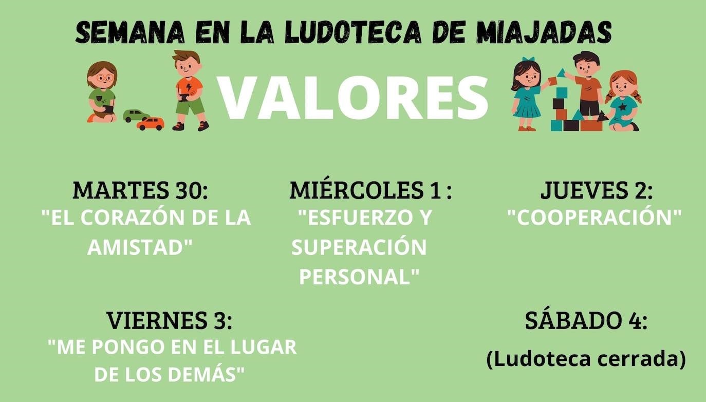 La Ludoteca celebra su Semana de los Valores