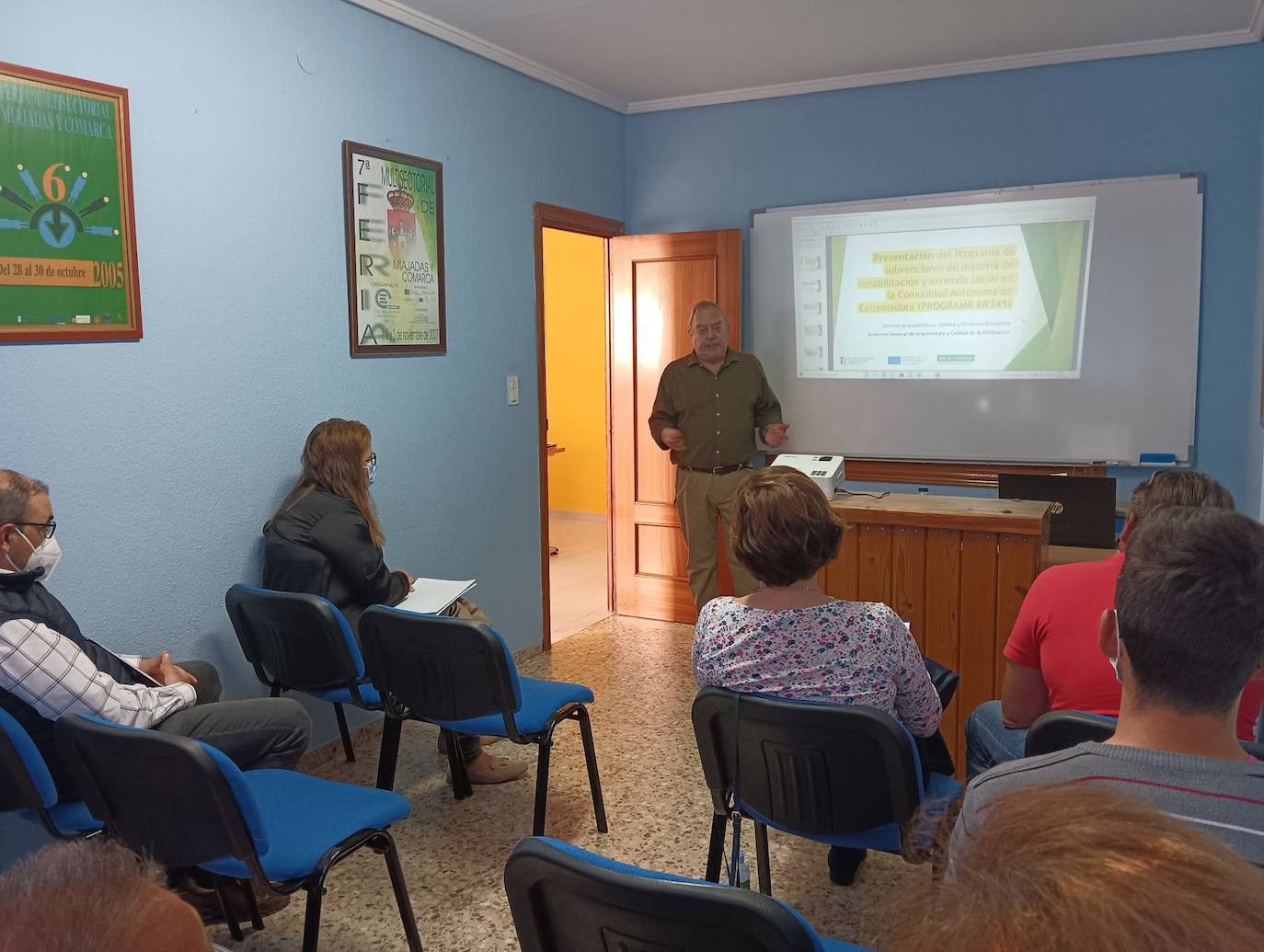 Los miajadeños mostraron gran interés por la Jornada 'Ayudas a la rehabilitación de viviendas'