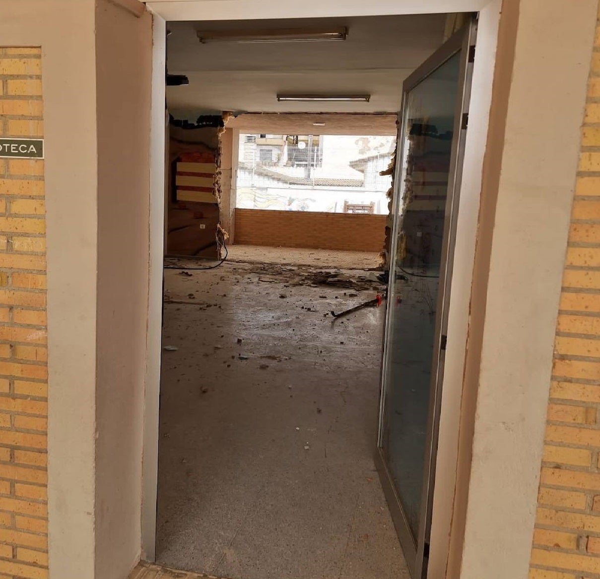 Ya han comenzado las demoliciones interiores 