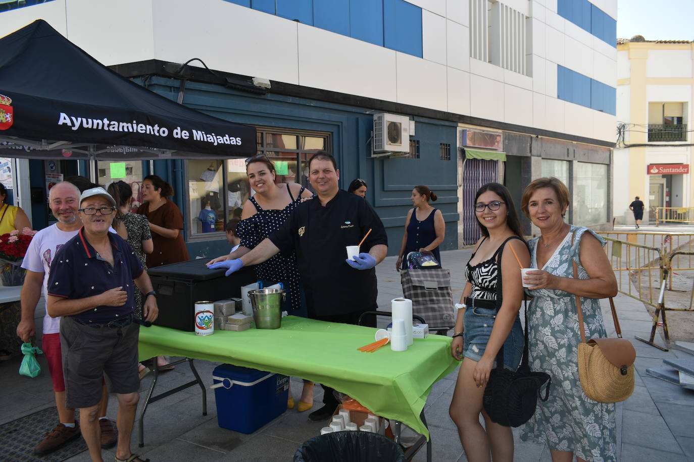 Catering Piano colaboró de forma altruista con zumos 
