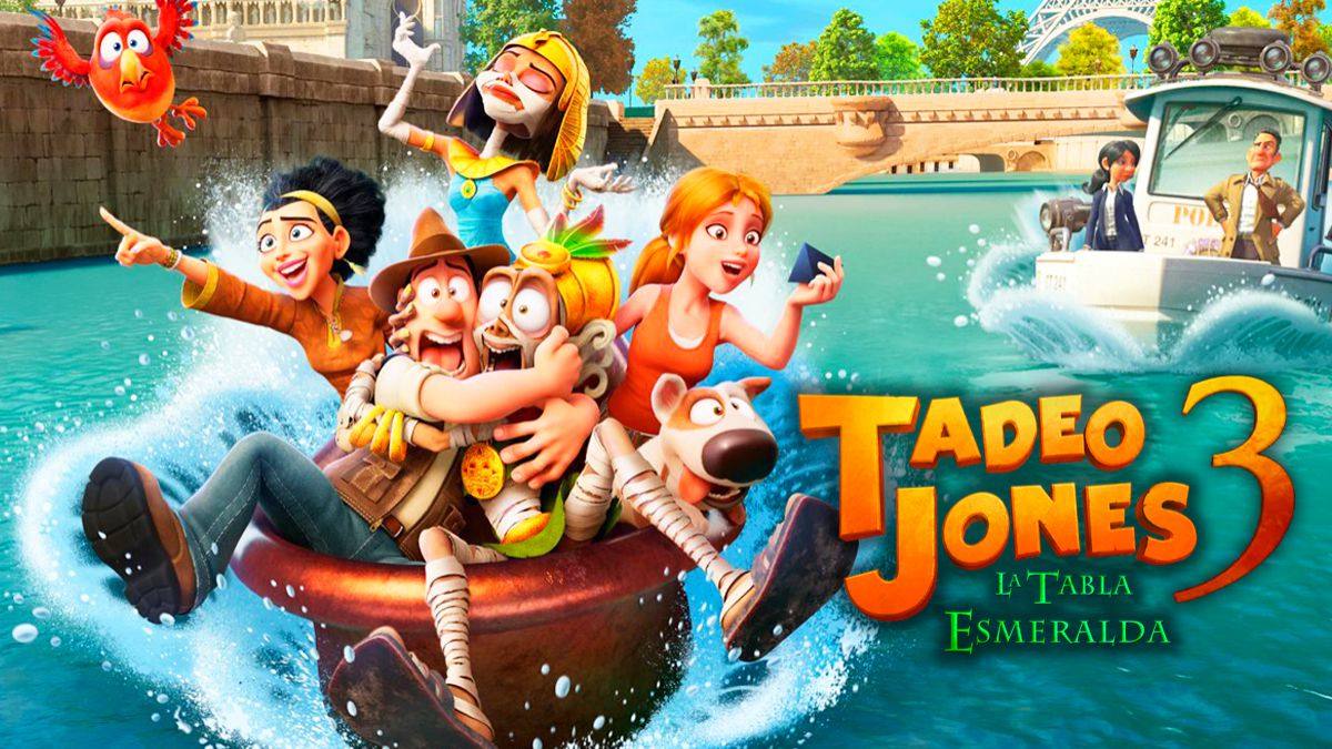 Tarde de cine para los más pequeños con 'Tadeo Jones 3'