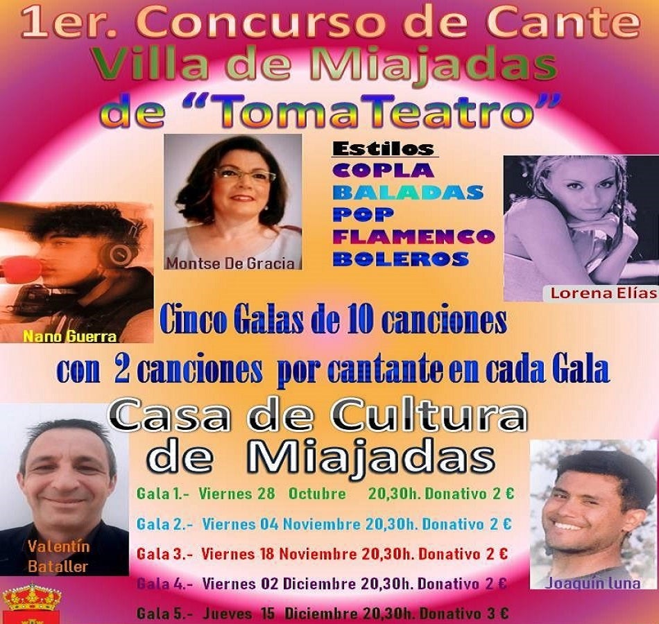 Primer concurso de cante 'Villa de Miajadas'