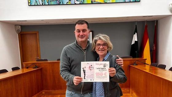 Mª Dolores Núñez, Marta González e Isabel Tostado, ganadoras de 'Lo mejor para papá en tu comercio local'