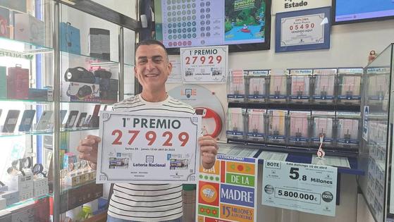 Bazar Mayoral vuelve a dar un primer premio de la Lotería Nacional