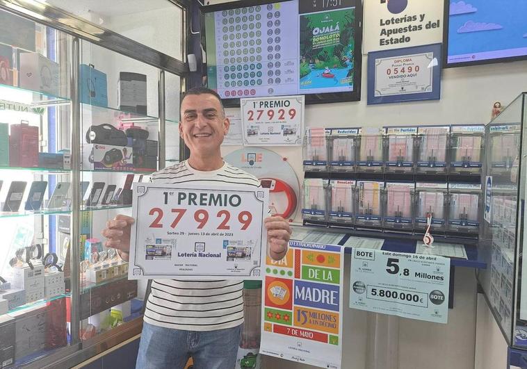 Bazar Mayoral vuelve a dar un primer premio de la Lotería Nacional