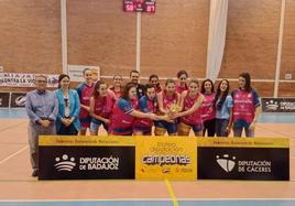 El Pensador Miralvalle (Plasencia) se proclamó campeón del Trofeo Diputaciones de Baloncesto Femenino