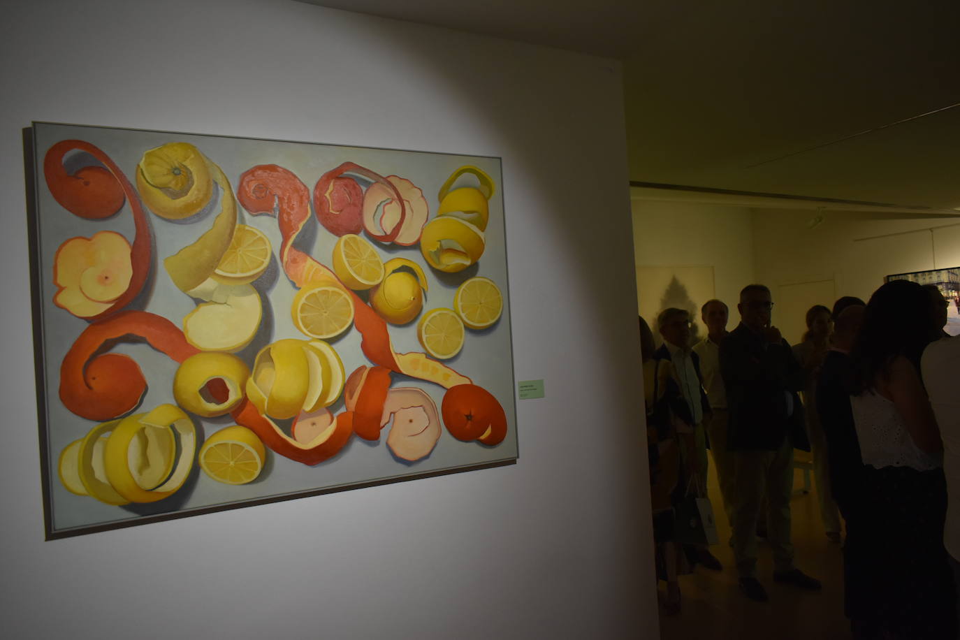 El Palacio Obispo Solís acoge la exposición de las obras del XII Certamen de Pintura Laura Otero