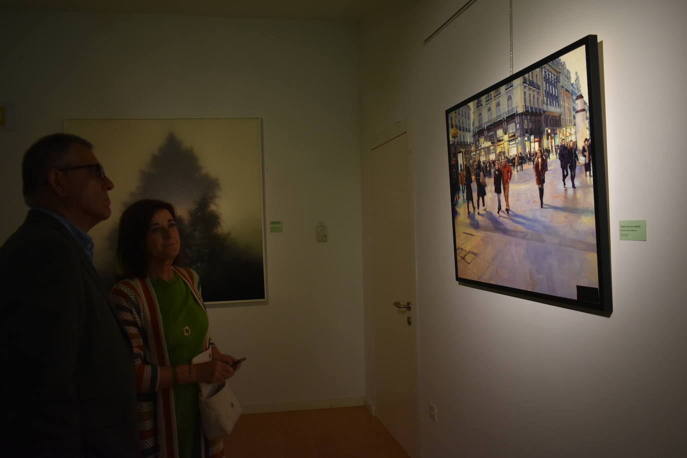 El Palacio Obispo Solís acoge la exposición de las obras del XII Certamen de Pintura Laura Otero