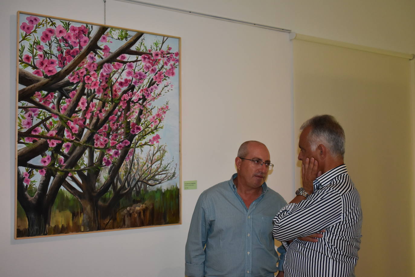 El Palacio Obispo Solís acoge la exposición de las obras del XII Certamen de Pintura Laura Otero