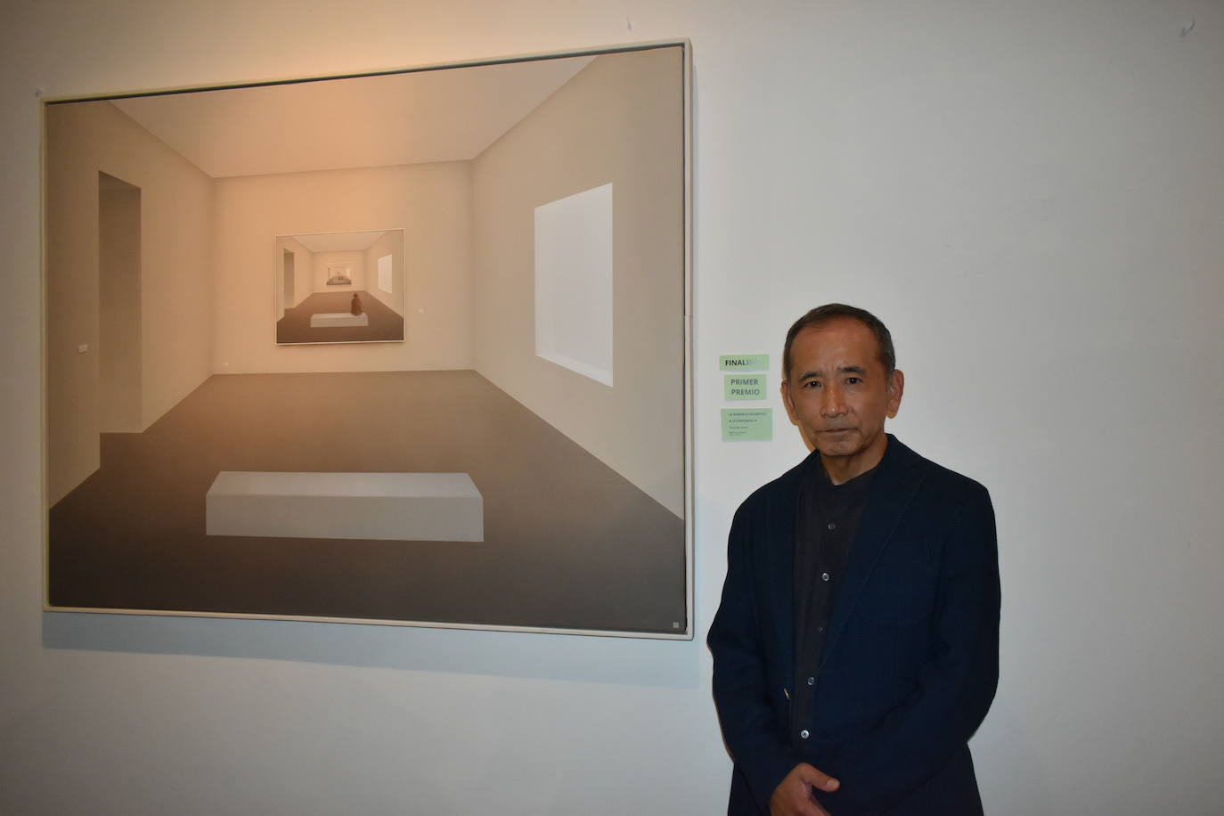 El Palacio Obispo Solís acoge la exposición de las obras del XII Certamen de Pintura Laura Otero