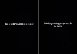 Pantallazos de una cuenta de Instagram que solicita seguidores a cambio de defecar en la piscina municipal