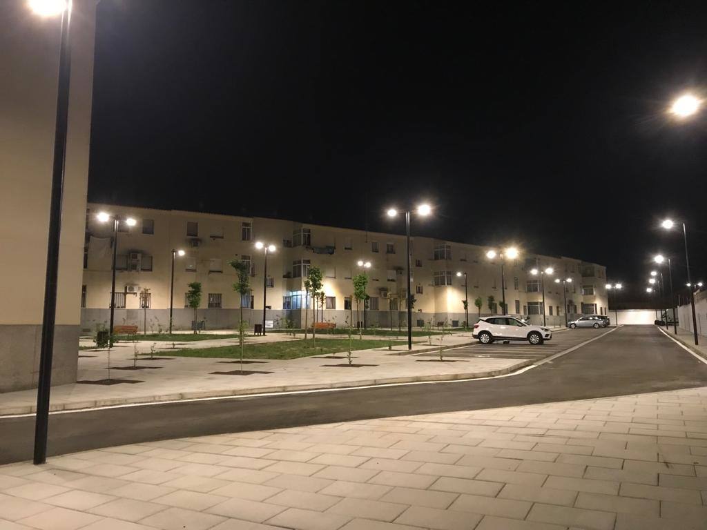 Finalizada la reurbanización de la Plaza Los Naranjos