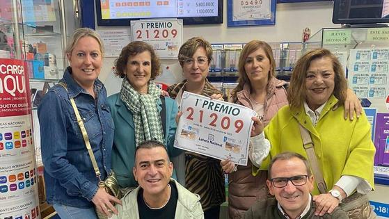 La fortuna de la Lotería Nacional premia la amistad de 'Las autónomas'