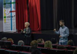 El concejal miajadeño, Jesús Sánchez, durante la inauguración de la jornada Activa-T de Inserta Empleo