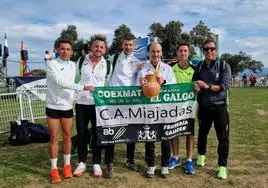 El Club Atletismo Miajadas se proclama subcampeón de Extremadura Cross