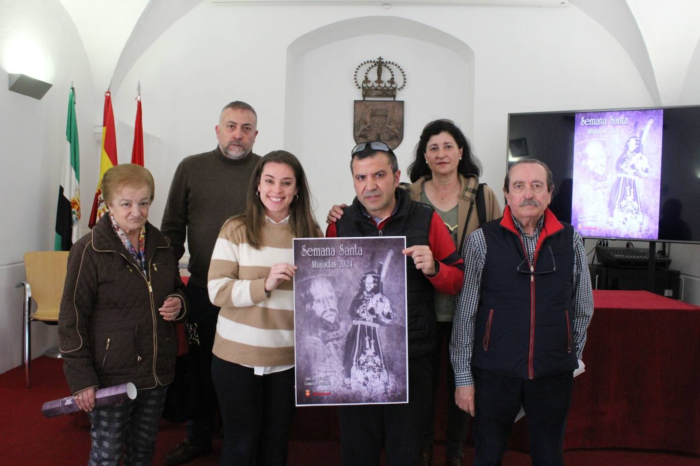 Nuestro Padre Jesús de Nazareno, protagonista del cartel de la Semana Santa miajadeña 2024