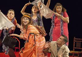 'Las bingueras de Eurípides' llegan a Miajadas con todo el arte