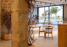 Uno de los rincones de Finca La Desa en Miajadas.