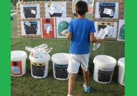 Los pequeños de la ludoteca participarán mañana en una gymkana de reciclaje