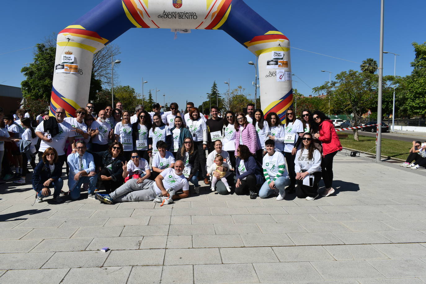 Fotos: El Torrente Ballester y San Martín de Porres corren juntos por la ELA