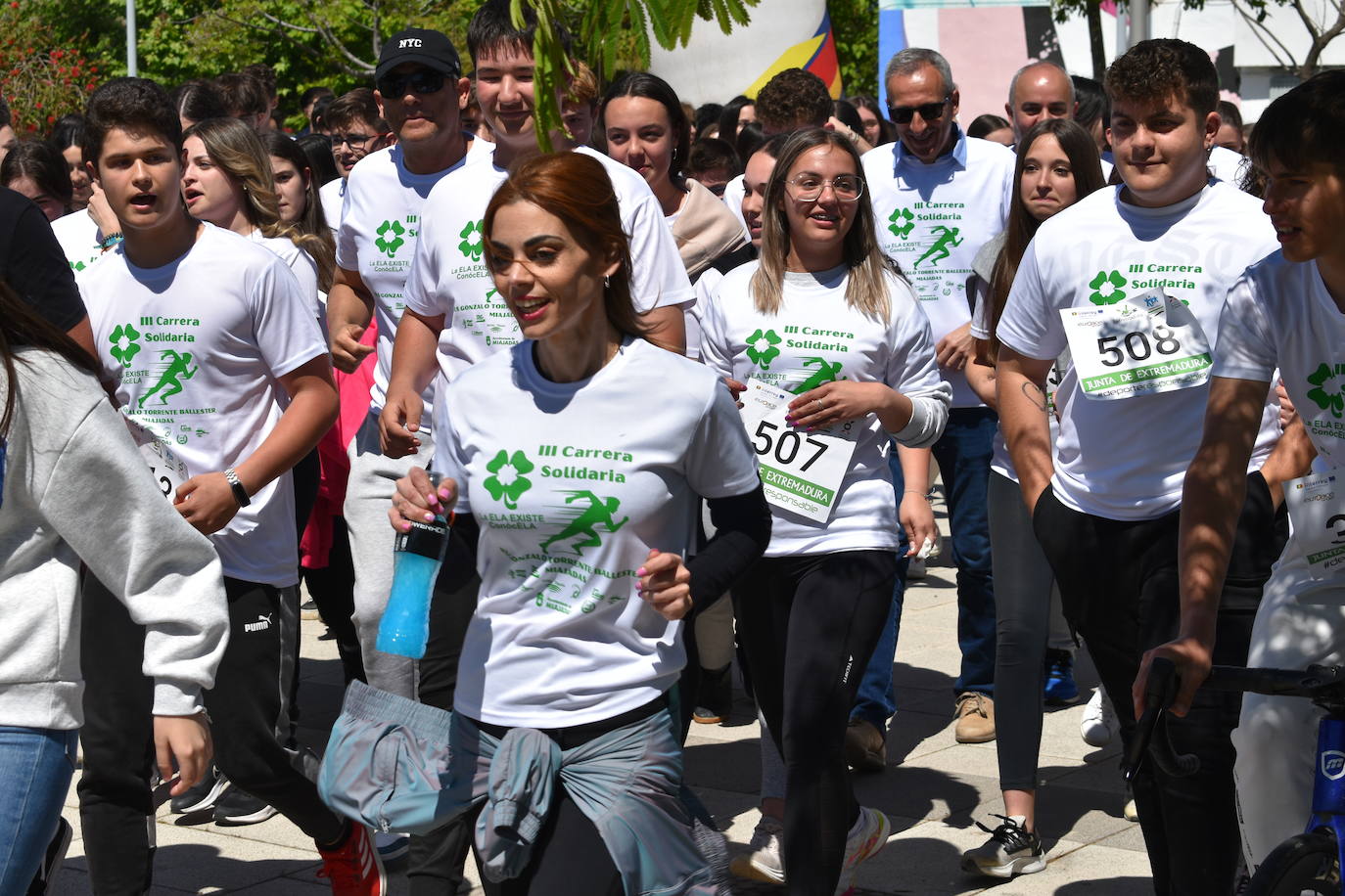 Fotos: El Torrente Ballester y San Martín de Porres corren juntos por la ELA
