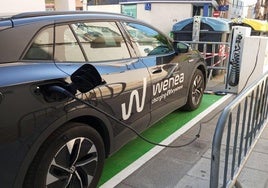 Los vehículos eléctricos ya pueden hacer uso de cinco puntos de recarga en Miajadas