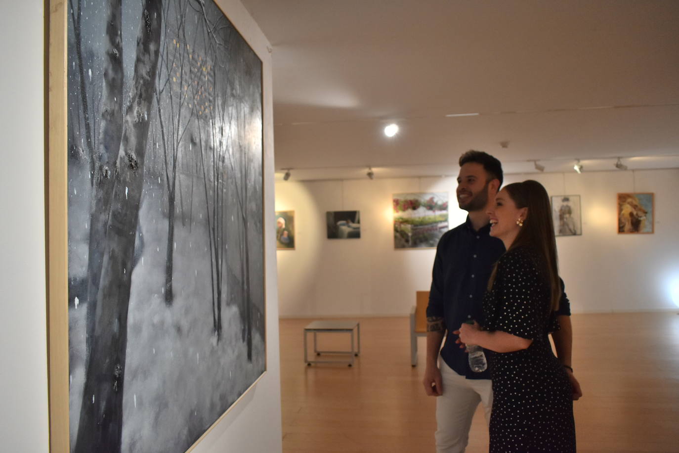 Miajadas se consolida en el mundo del arte con su XIII certamen de pintura Fundación Laura Otero