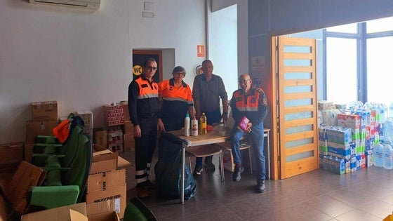 Miajadeños, alonseños y casareños se vuelcan con los damnificados por la Dana en la C. Valenciana