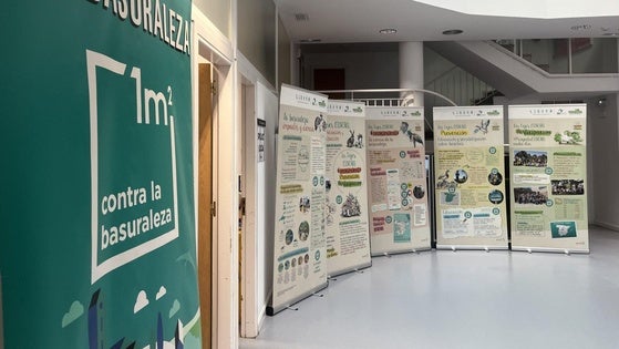 La exposición del proyecto LIBERA puede visitarse en el ayuntamiento hasta este domingo