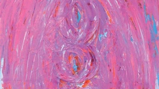 El poeta y pintor miajadeño Julio Santiago expone su colección de pintura 'Gestaciones'