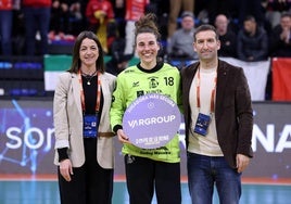 Ana Belén Palomino, 'Jugadora más segura' en Cuartos de final de la Copa de la Reina de Balonmano