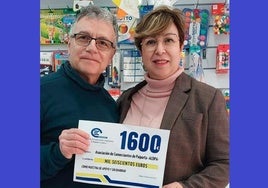 Los comerciantes de Miajadas donan 1.600 euros a los empresarios de Paiporta