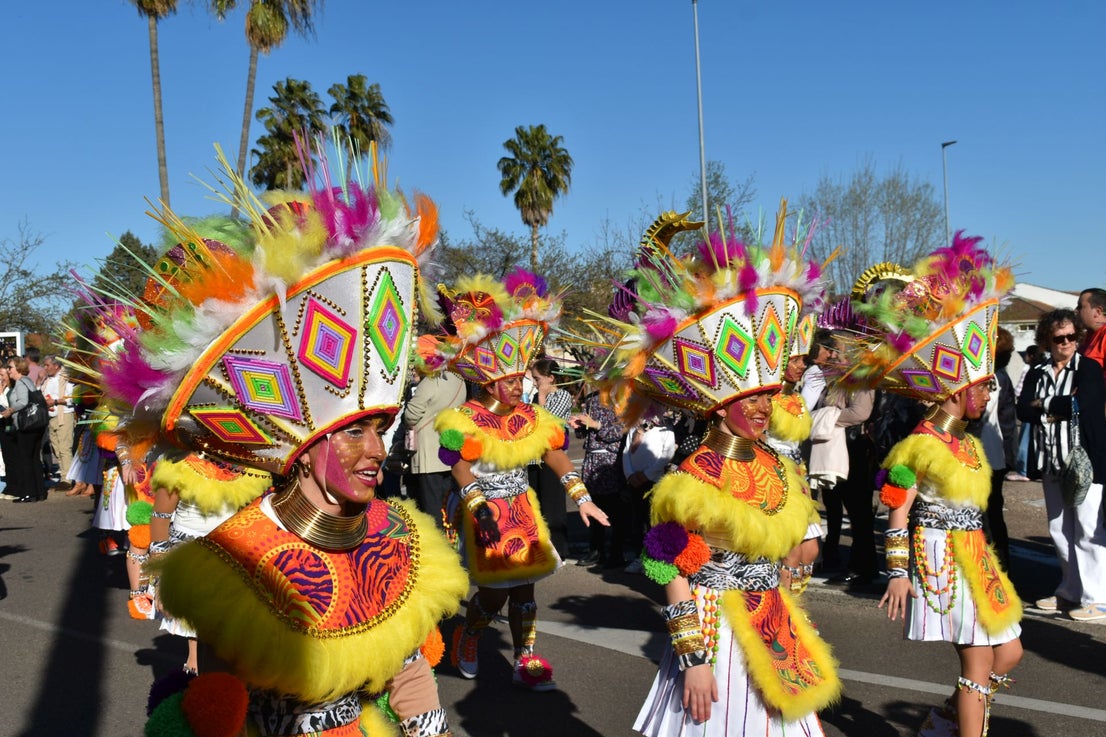 Fotos: 18 comparsas hicieron vibrar en la VI Convivencia Carnavalera de Miajadas