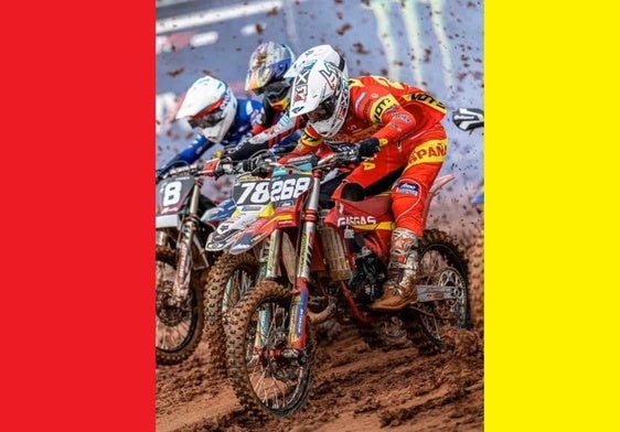 Samuel Tapia en el Europeo de MX125.