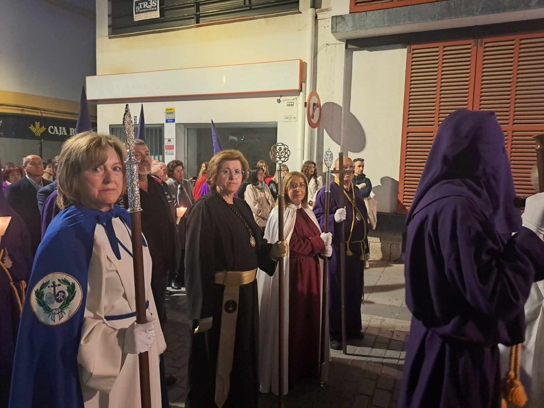 Fotos: Procesión de la 'Oración en el huerto de los olivos', el 'Cristo amarrado a la columna' y 'Jesús Nazareno'