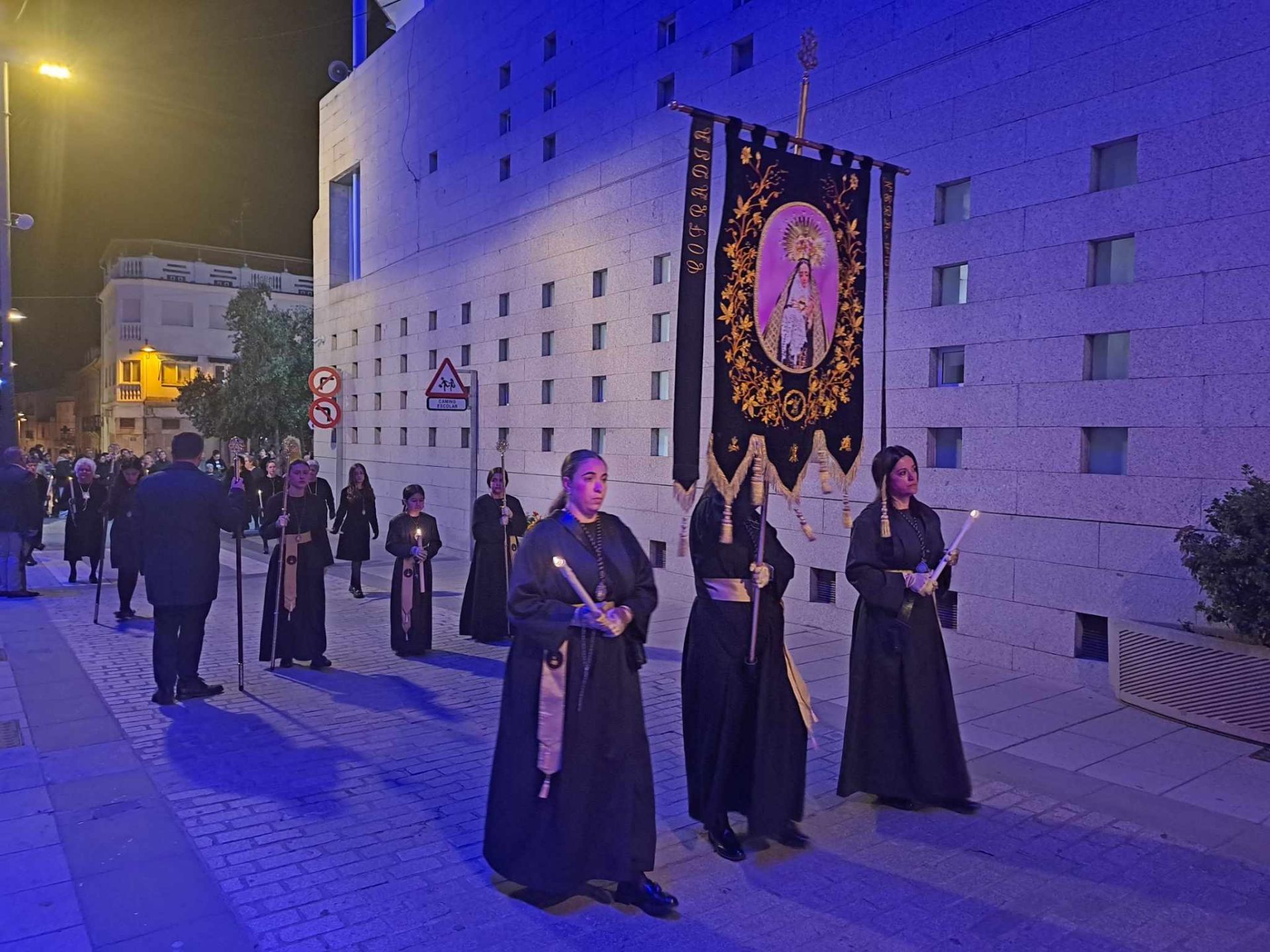 Fotos: Procesión de la 'Oración en el huerto de los olivos', el 'Cristo amarrado a la columna' y 'Jesús Nazareno'