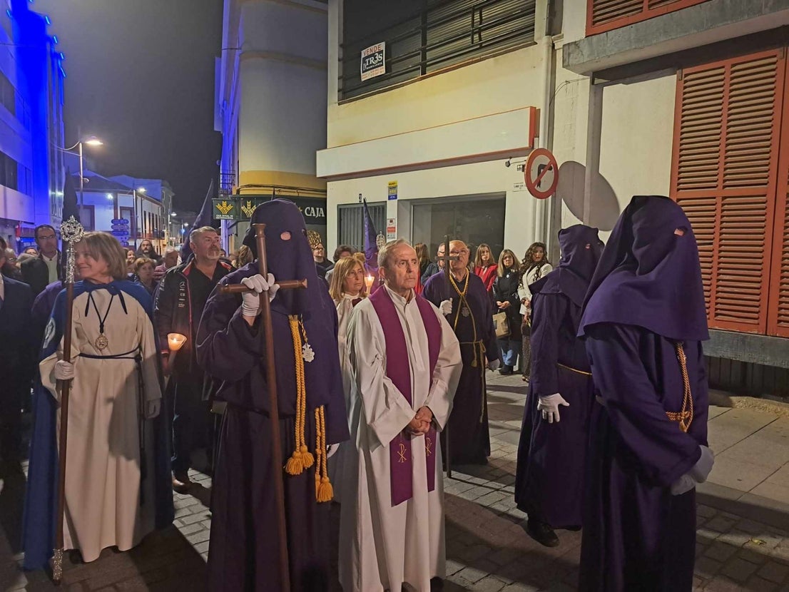 Fotos: Procesión de la 'Oración en el huerto de los olivos', el 'Cristo amarrado a la columna' y 'Jesús Nazareno'
