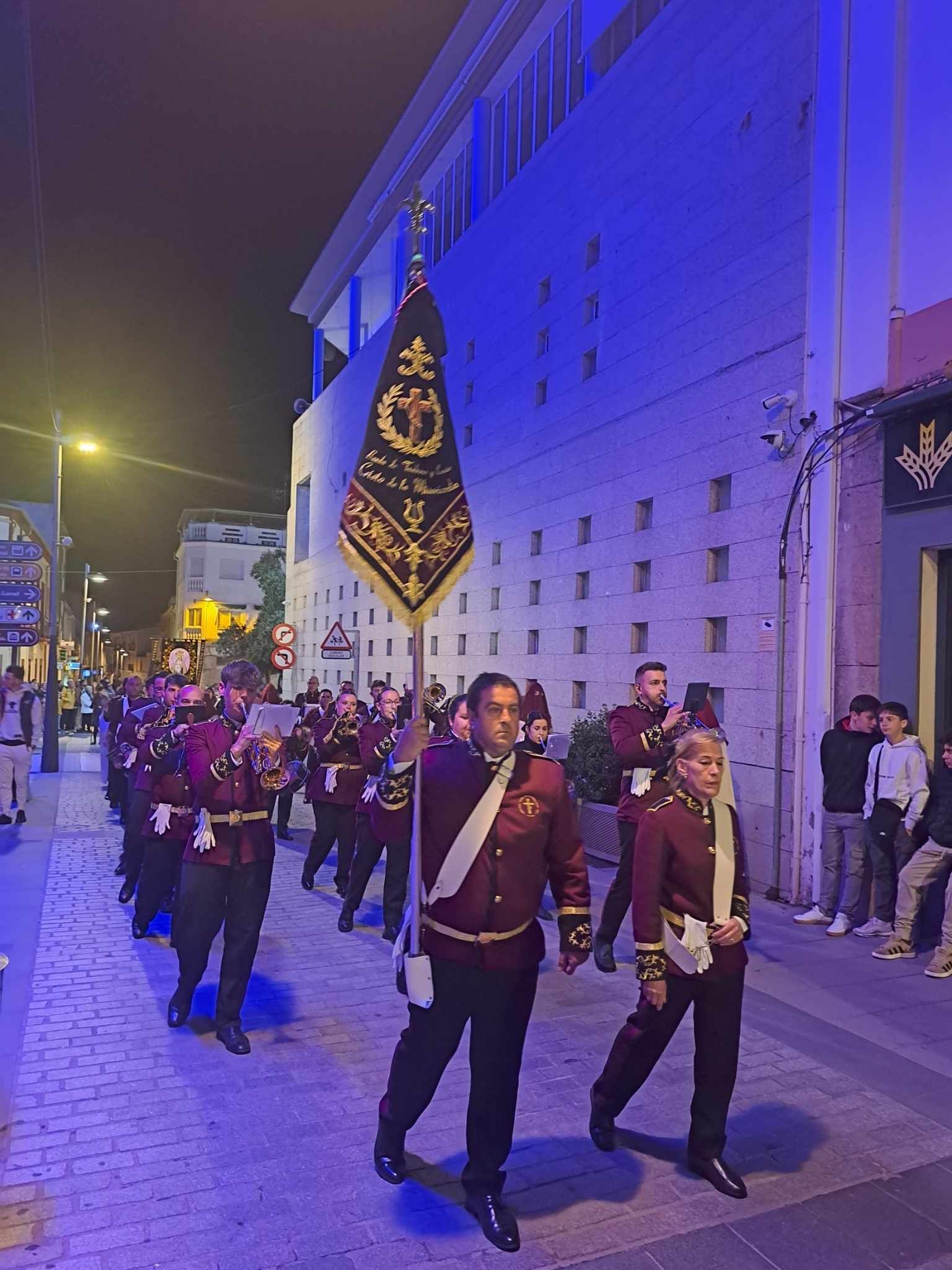 Fotos: Procesión de la 'Oración en el huerto de los olivos', el 'Cristo amarrado a la columna' y 'Jesús Nazareno'