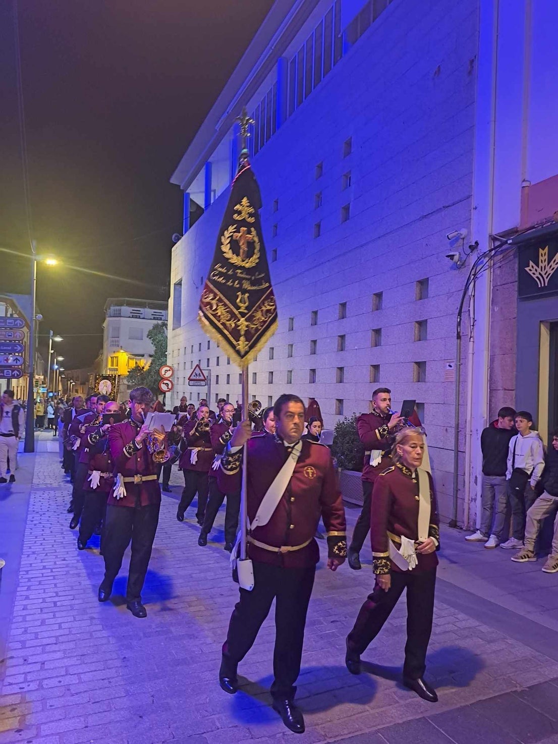 Fotos: Procesión de la 'Oración en el huerto de los olivos', el 'Cristo amarrado a la columna' y 'Jesús Nazareno'