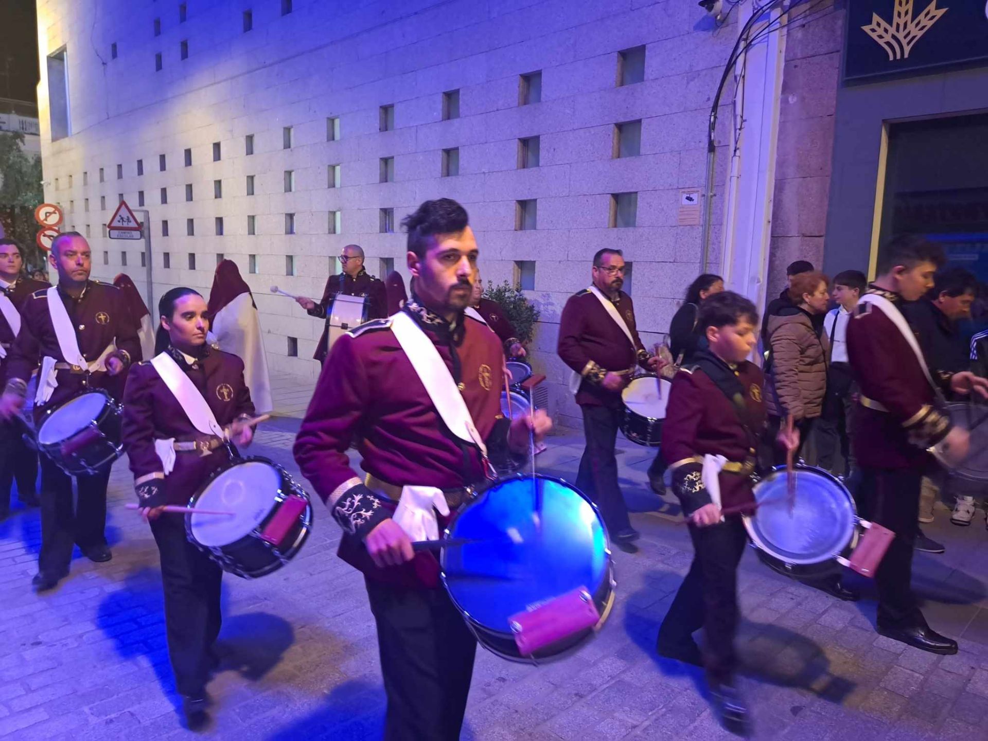 Fotos: Procesión de la 'Oración en el huerto de los olivos', el 'Cristo amarrado a la columna' y 'Jesús Nazareno'