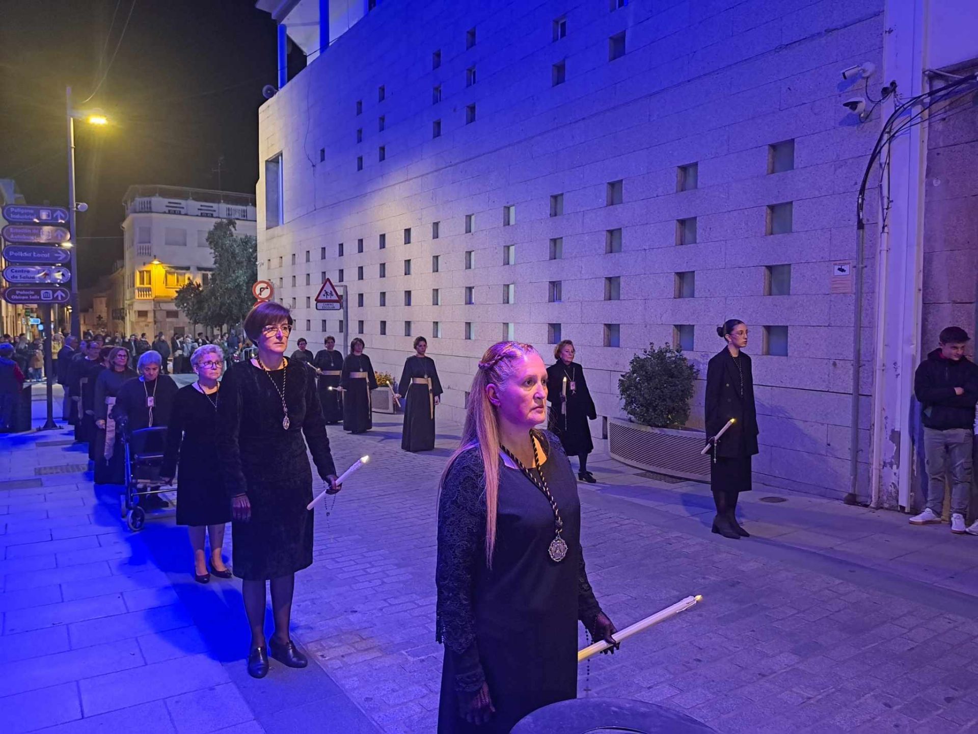 Fotos: Procesión de la 'Oración en el huerto de los olivos', el 'Cristo amarrado a la columna' y 'Jesús Nazareno'