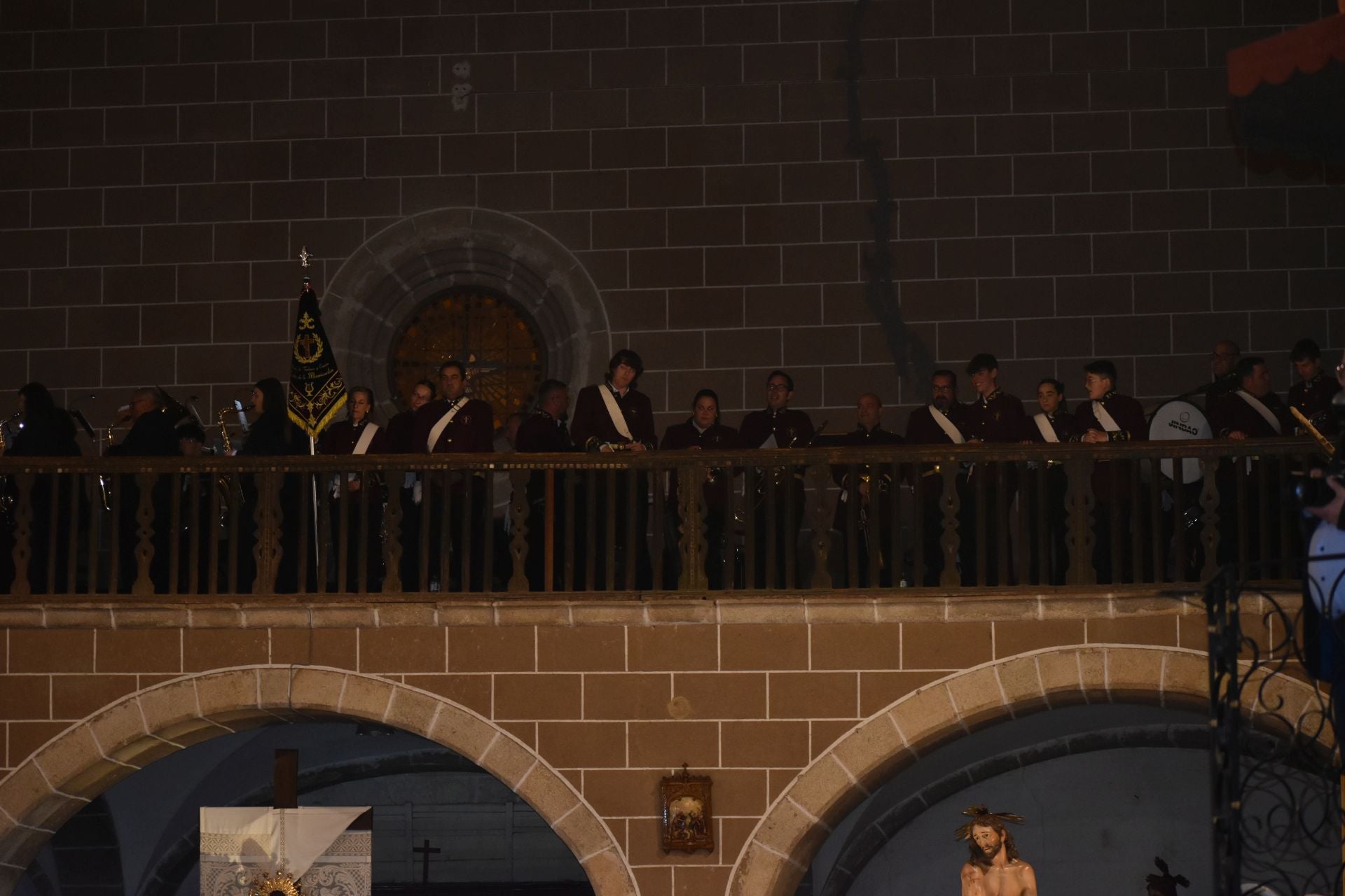 Fotos: El 'Cristo de la Piedad', 'La Piedad', el 'Santo Sepulcro' y la 'Virgen de los Dolores' procesionaron en el templo