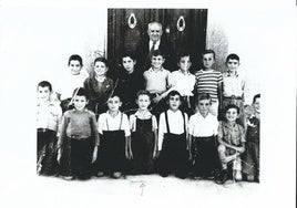 Una de las escuelas a las que asistió Antonio Gutierro en Miajadas.