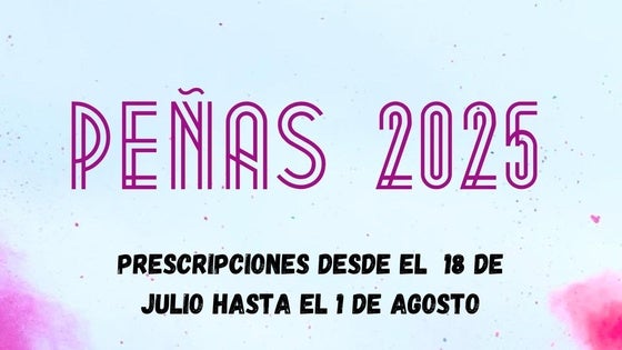 Abierto el plazo para inscribirse en el Concurso de Peñas de la Feria 2025