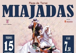 Festejo de Rejones y suelta de vaquillas durante la Feria y Fiestas de Miajadas