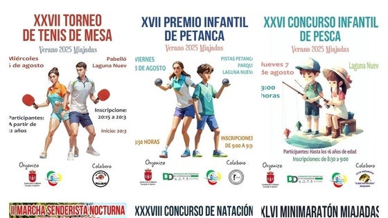 El deporte, gran protagonista tanto en la preferia como en la feria de Miajadas